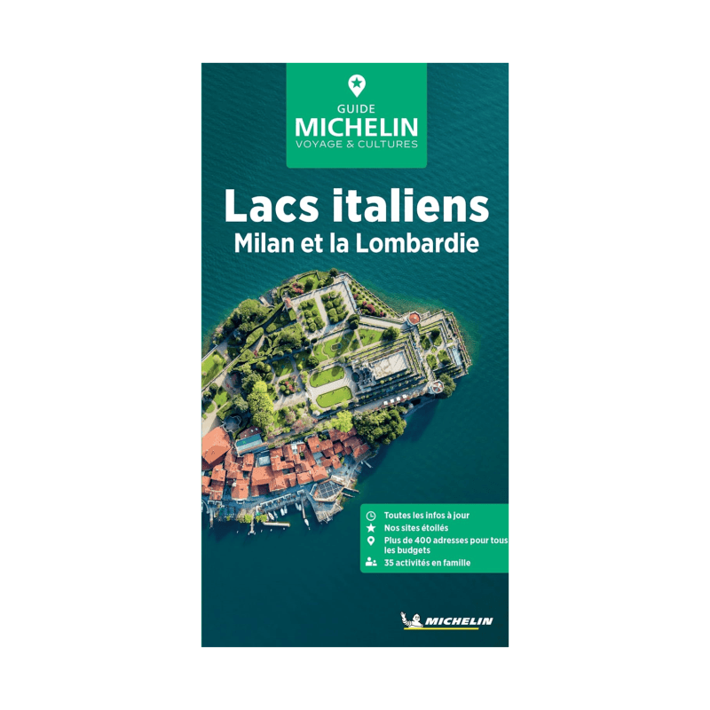 Guide Vert Lacs Italiens- Cartes et Guides Michelin