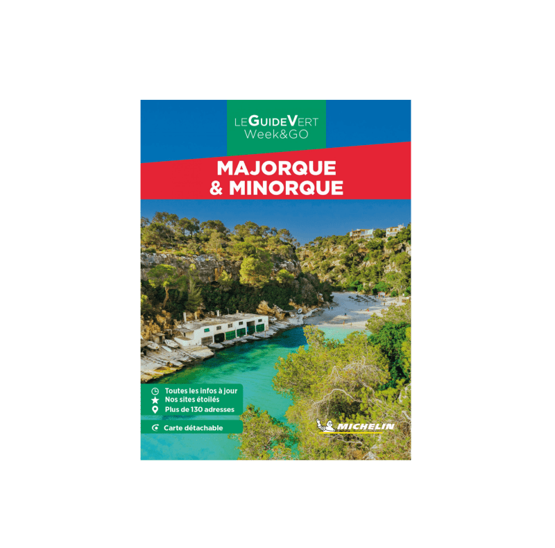 GV WE Majorque et Minorque - Cartes et Guide Michelin