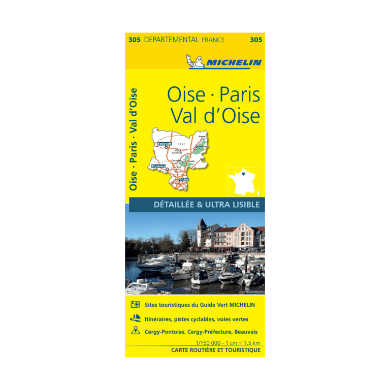 CD 305 Oise et Paris - CARTES ET GUIDES MICHELIN