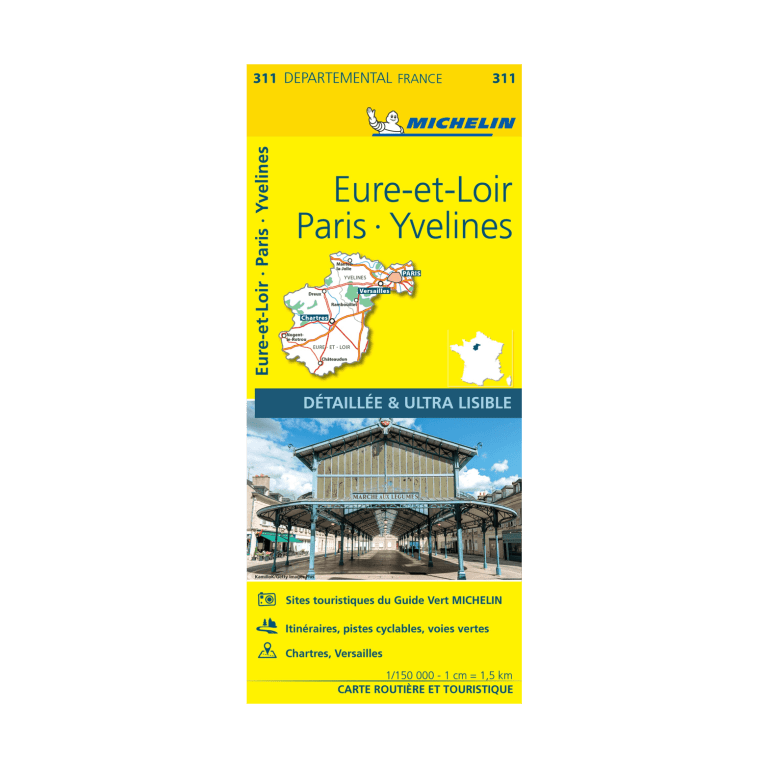 CD 311 Eure et Loir - CARTES ET GUIDES MICHELIN
