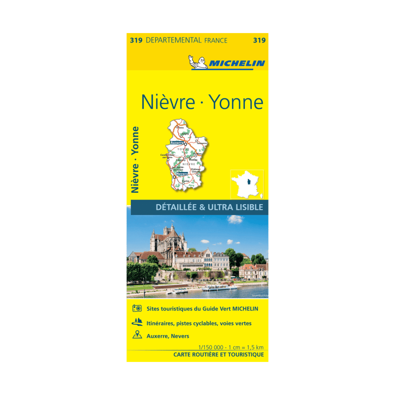 CD 319 Nièvre et Yonne - CARTES ET GUIDES