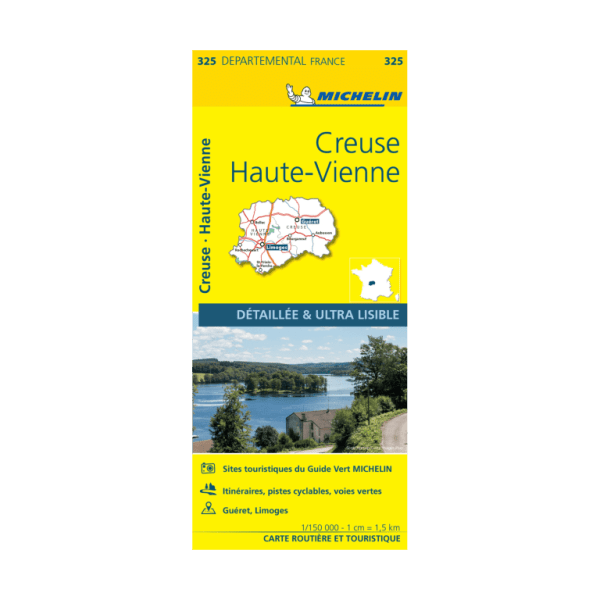 CD 325 Creuse - CARTES ET GUIDES
