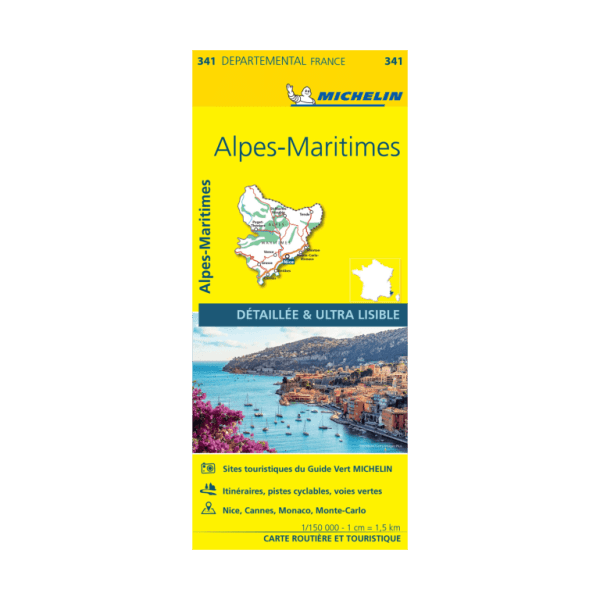 CD 341 Alpes-Maritime - Cartes et Guides MICHELIN