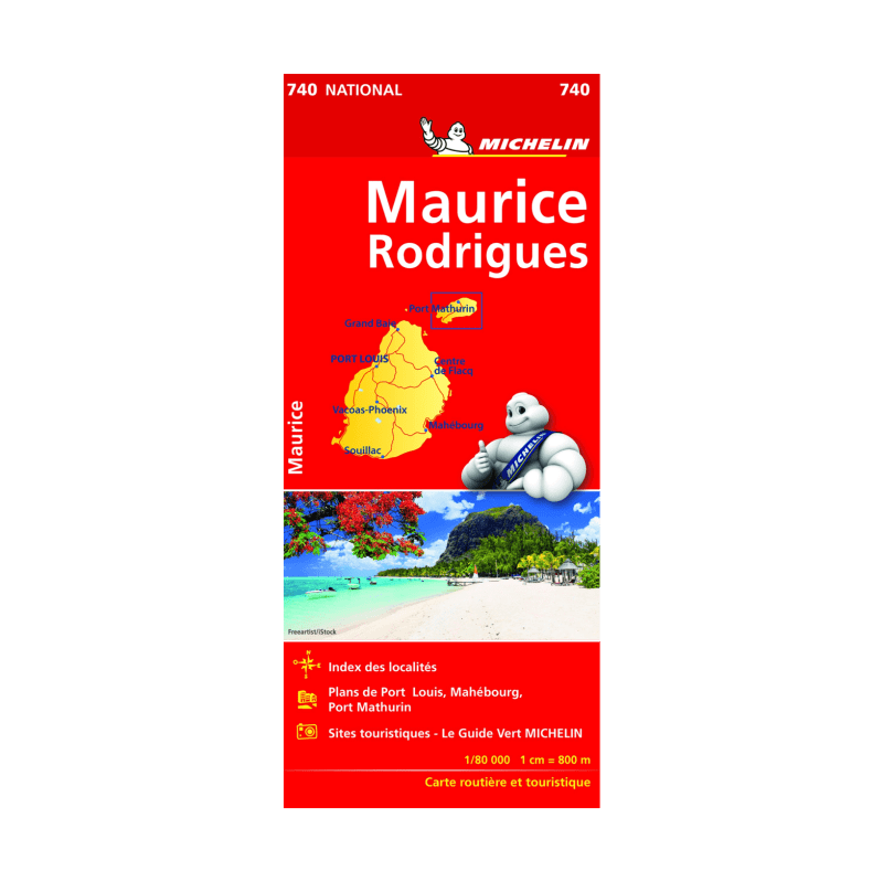 CN 740 Maurice - CARTES ET GUIDES MICHELIN