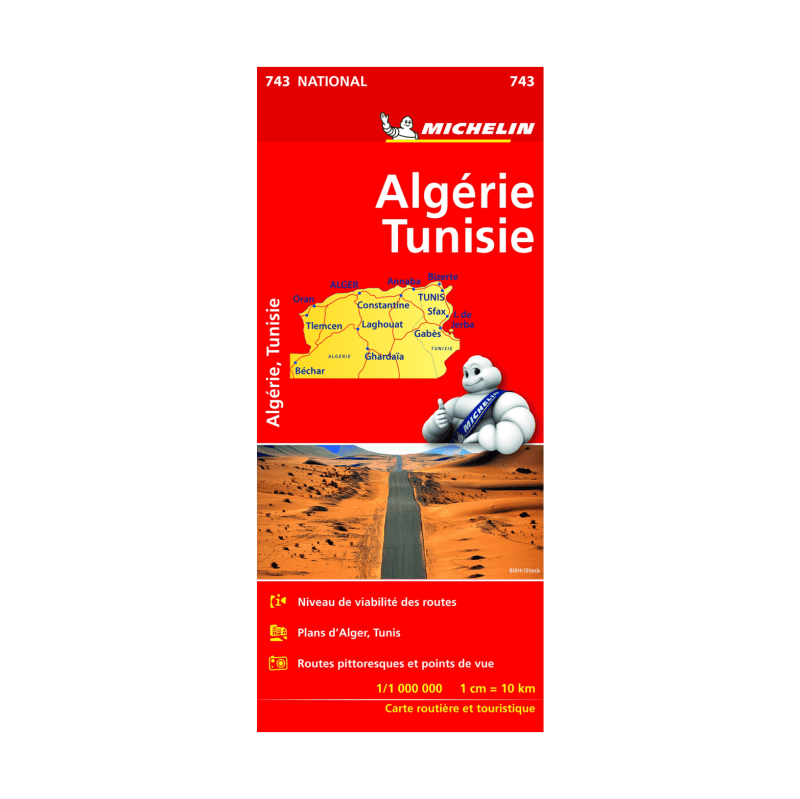 CN 743 Algérie - CARTES ET GUIDES MICHELIN