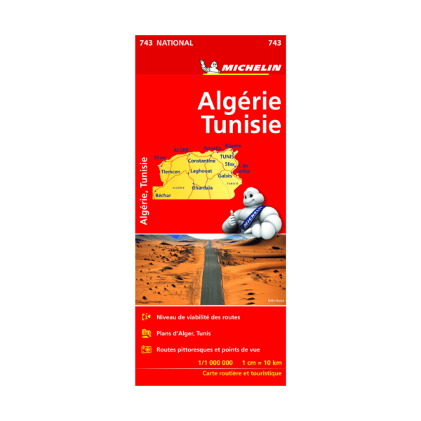 CN 743 Algérie - CARTES ET GUIDES MICHELIN
