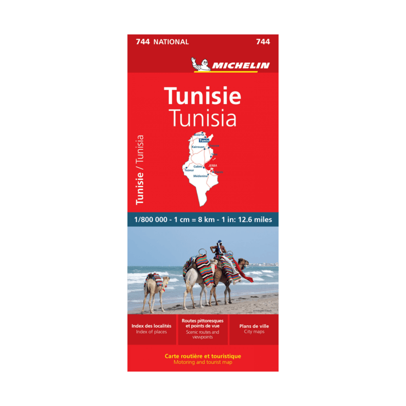 CN 744 Tunisie - CARTES ET GUIDES MICHELIN