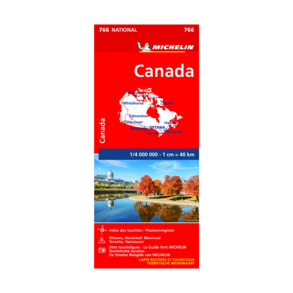 CN 766 Canada - Cartes et Guides Michelin