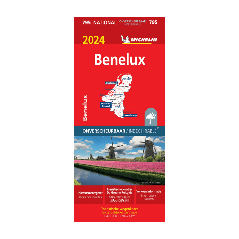 Carte national 795 Benelux INDE - cartes et guides Michelin