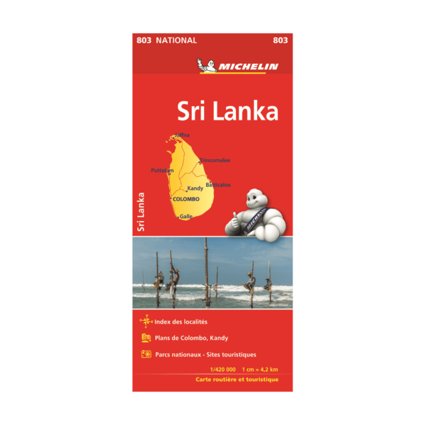 National Map 803 Sri Lanka - Maps and guides Michelin