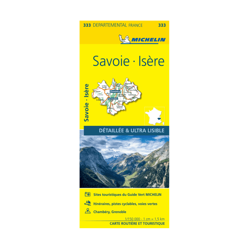 CR 333 Savoie et Isère - CARTES ET GUIDES MICHELIN