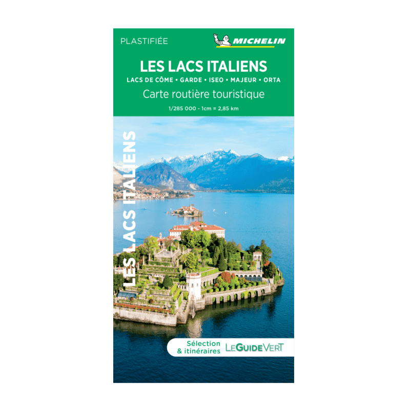 CR Touristique Lacs Italiens 633 - CARTES ET GUIDES MICHELIN