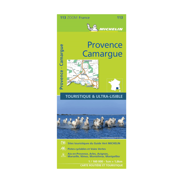 Carte Zoom 113 Provence Camargue - Cartes et guides MIichelin
