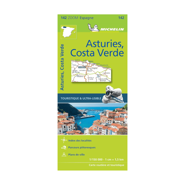 Carte Zoom 142 Asturies Costa Verde- Cartes et guides MIichelin