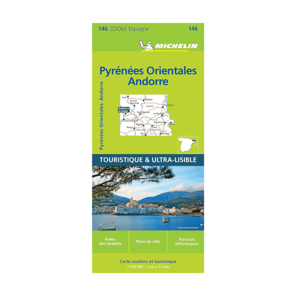 Carte Zoom 146 Pyrennees Orientales Andorre - Cartes et guides MIichelin