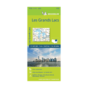 Map Zoom 173 Les Grands Lacs- MIichelin maps and guides
