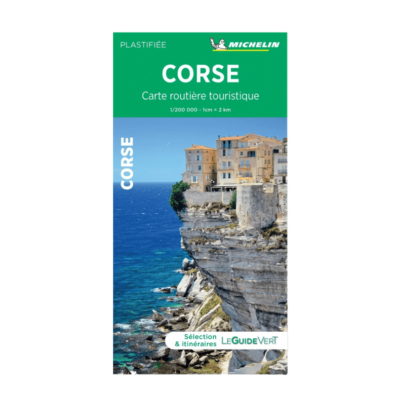 Carte routière touristique Corse - CARTES ET GUIDES MICHELIN