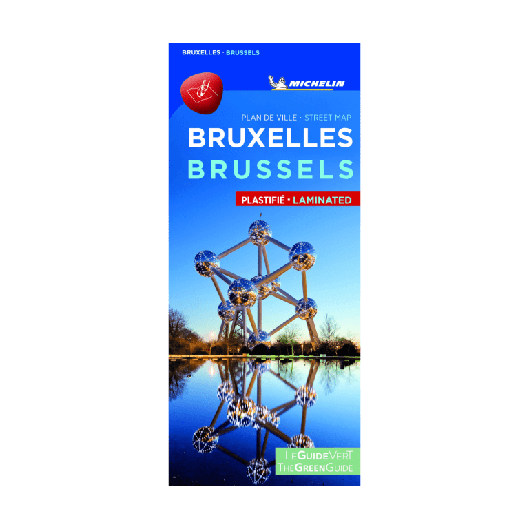 carte plan de ville Bruxelles Michelin - CARTES ET GUIDES MICHELIN