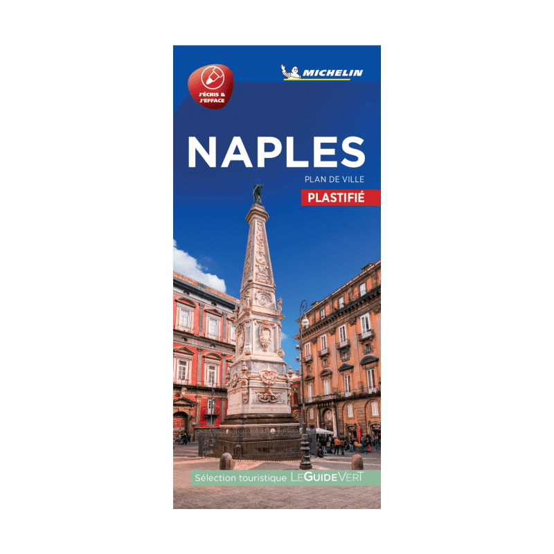 carte plan de ville Naples Michelin - CARTES ET GUIDES MICHELIN