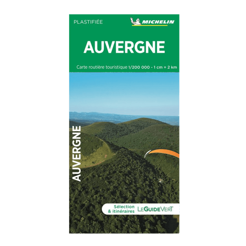 carte routière Auvergne - CARTES ET GUIDES MICHELIN