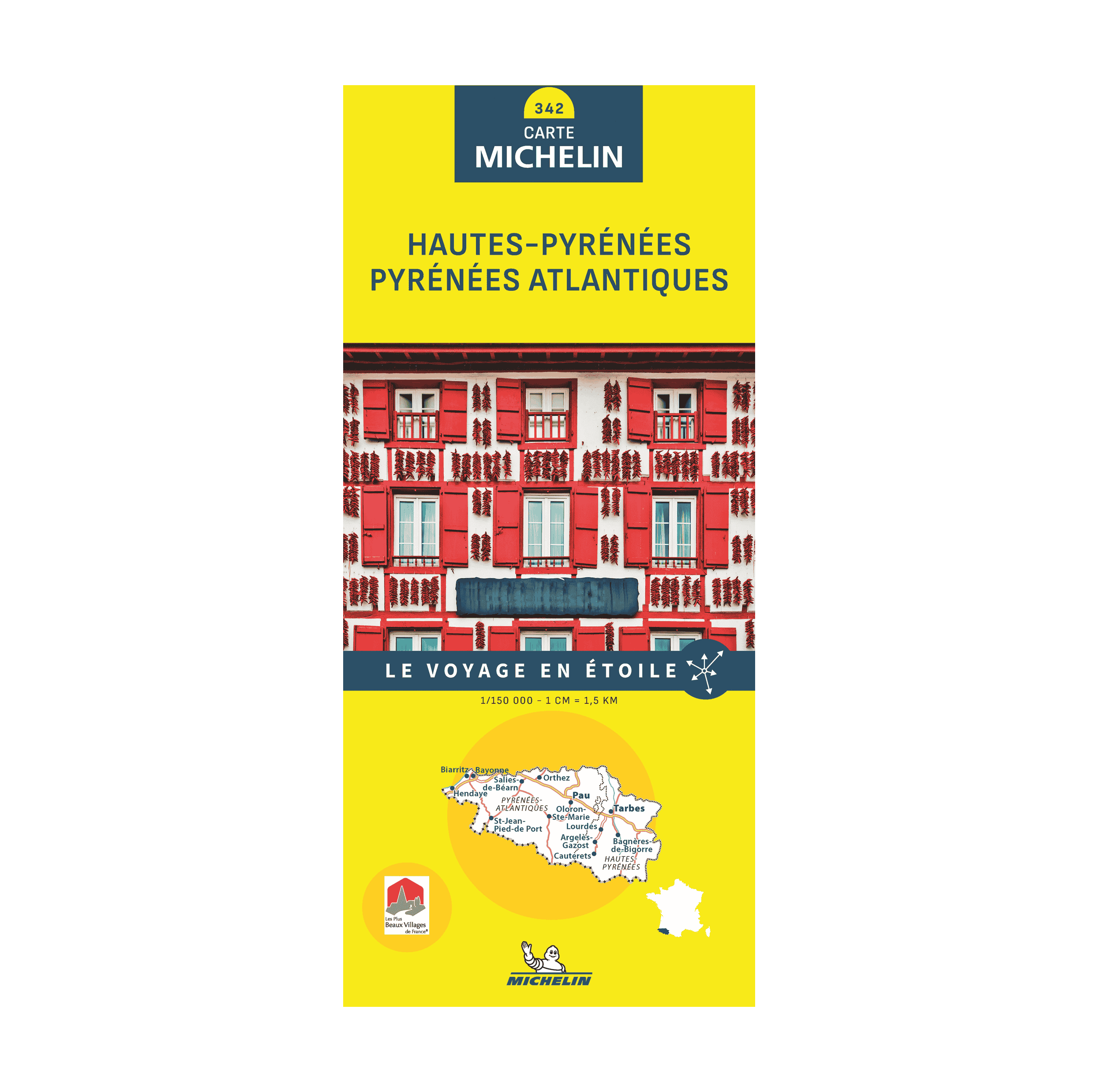 CD 342 Hautes Pyrénees - CARTES ET GUIDES MICHELIN