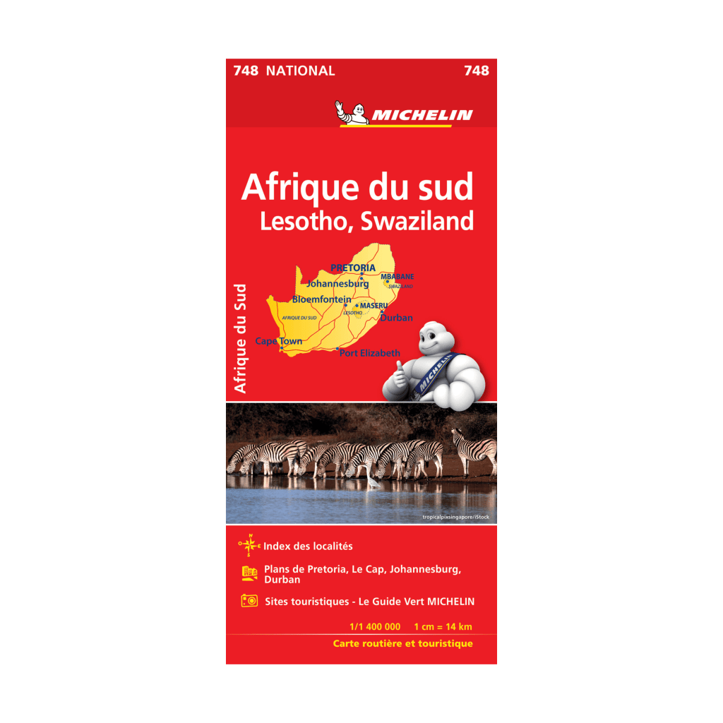South africa national map michelin 7448 boutique de l aventure michelin