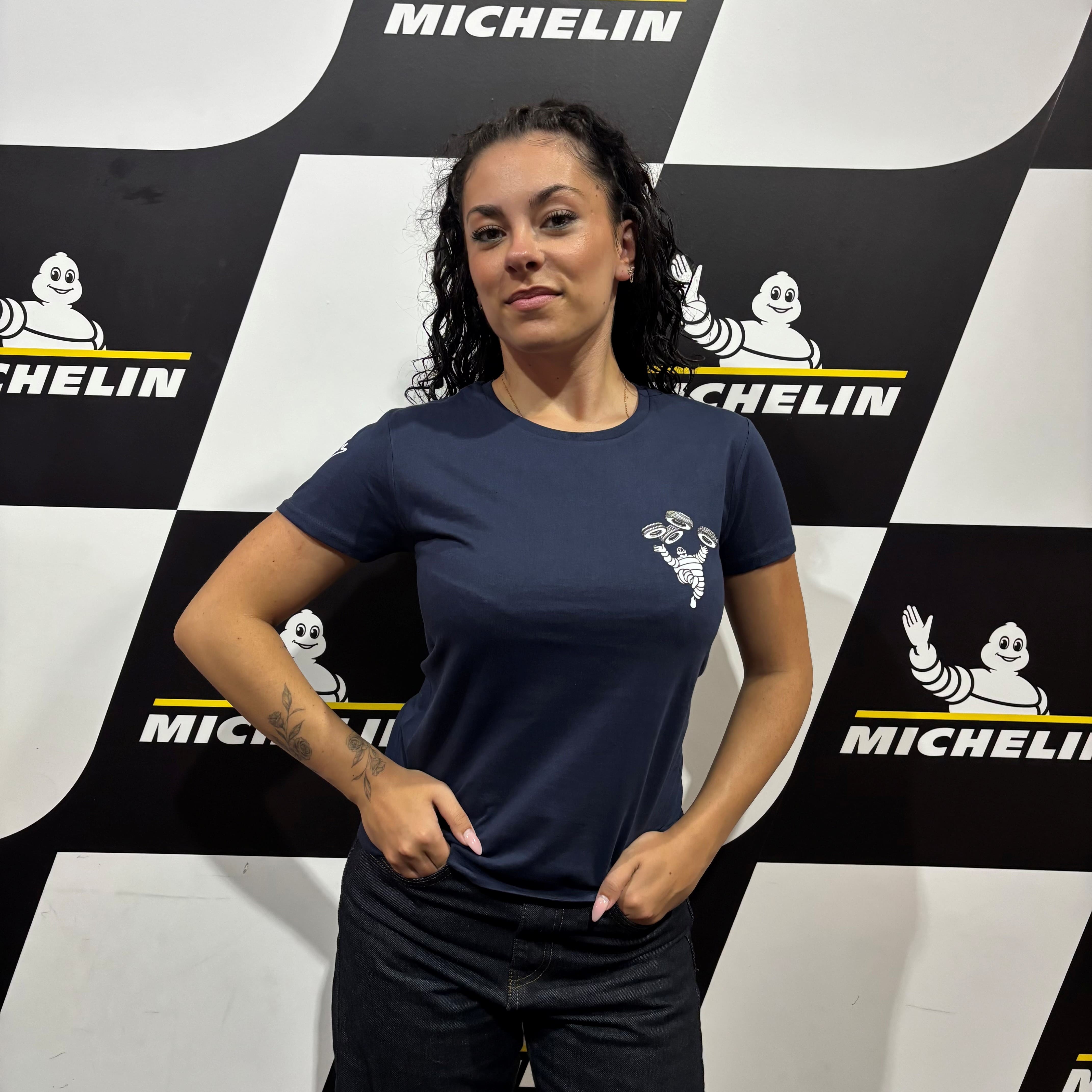 Tee-shirt Femme Bibendum Pneus