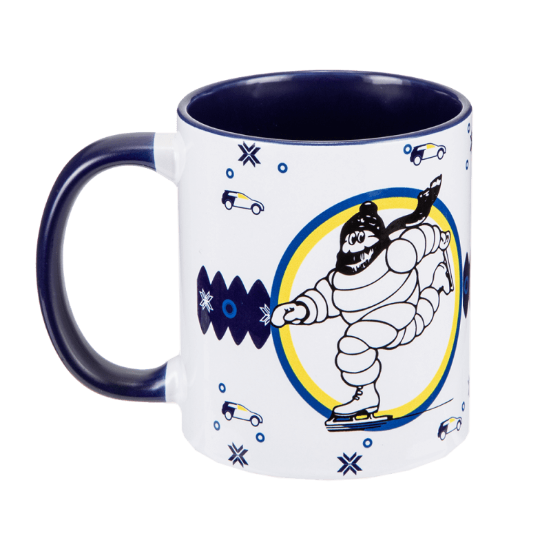 Michelin Man skating mug - SOUVENIR