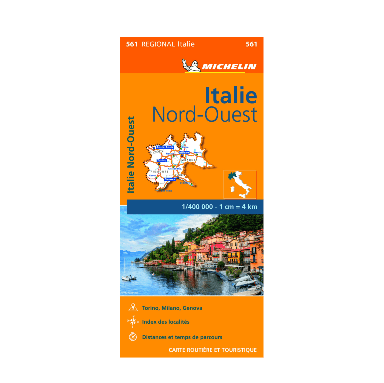 CR 561 Italie Nord Ouest - Cartes et Guides MICHELIN