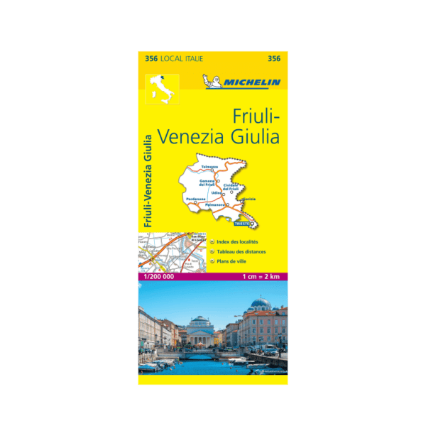 Friuli-Venezia Giulia Local Map - MICHELIN MAPS