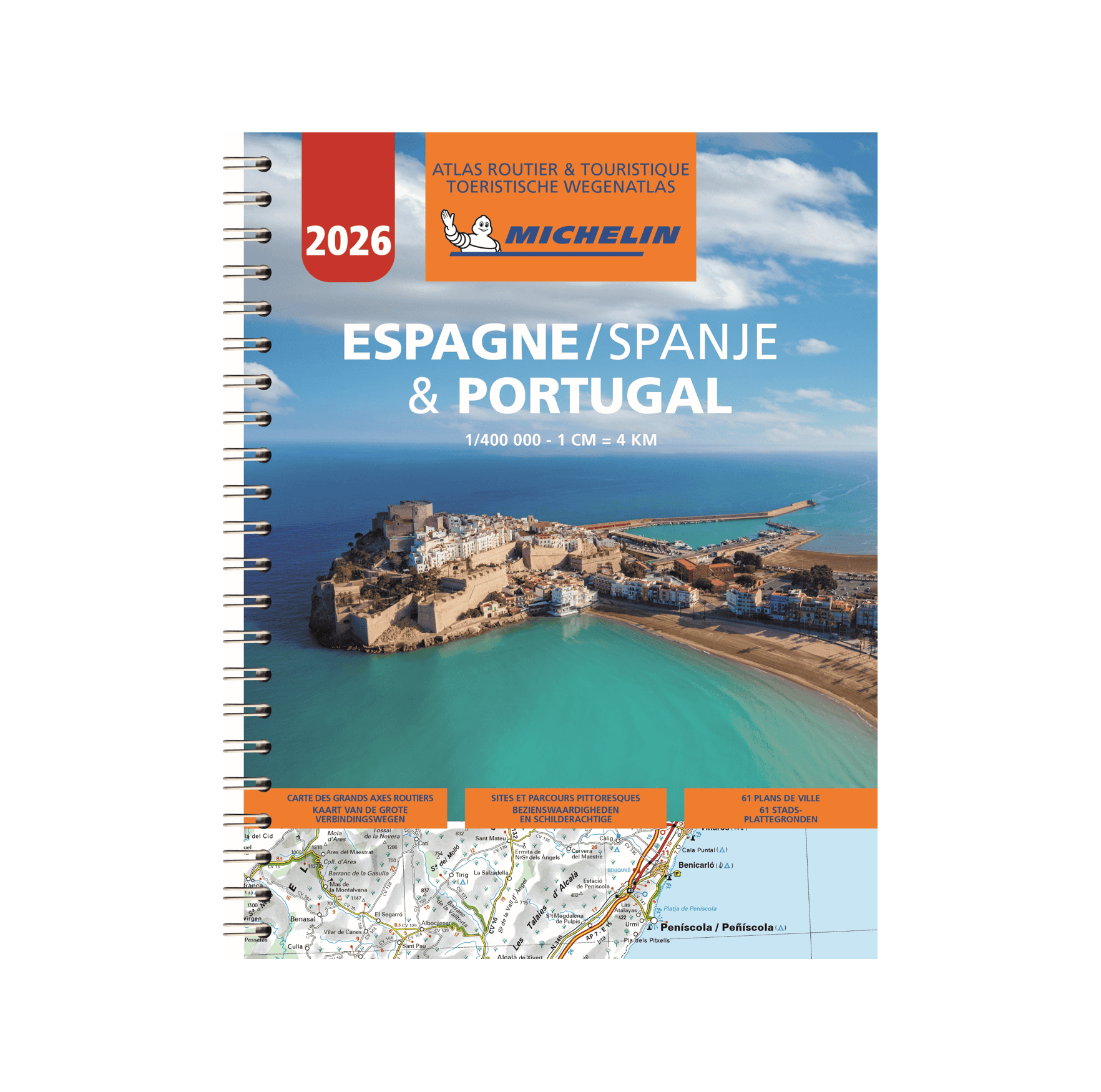 Atlas Espagne Portugal - Cartes et guides Michelin