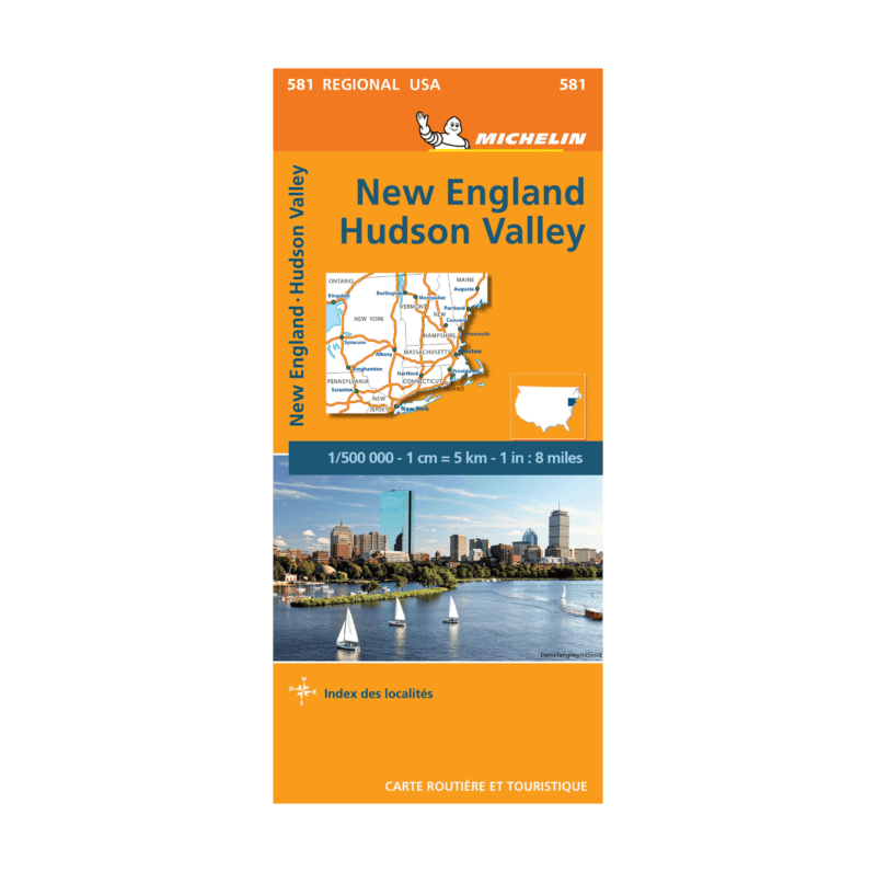 CR 581 NEW ENGLAND - cartes et guides