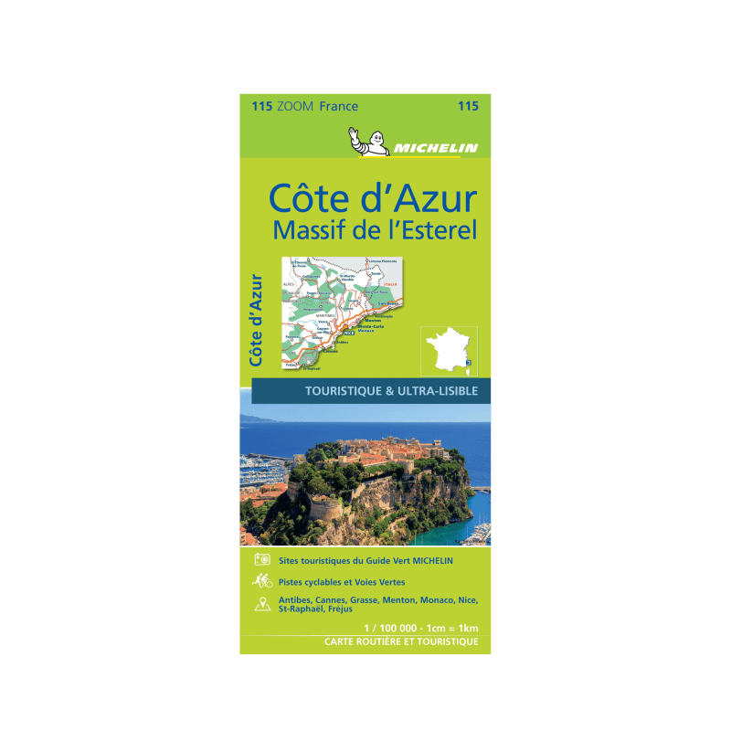 CZ COTE D AZUR - MICHELIN - cartes et guides