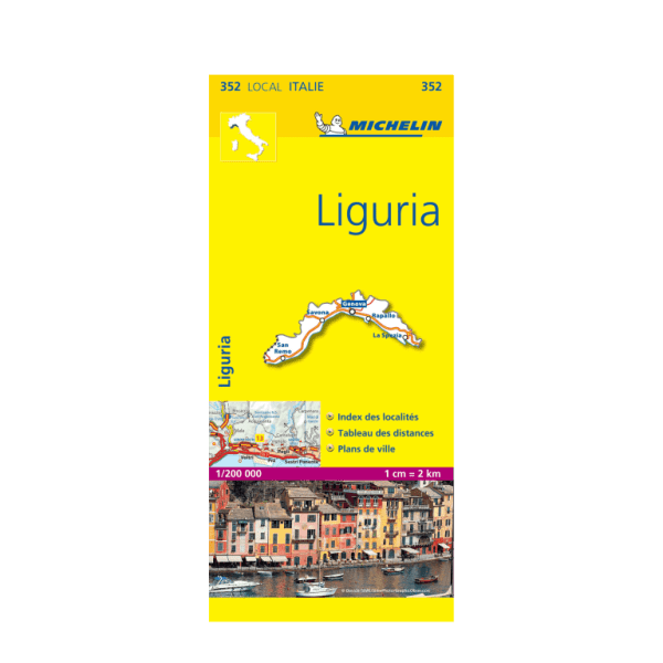 carte local liguria - cartes et guides