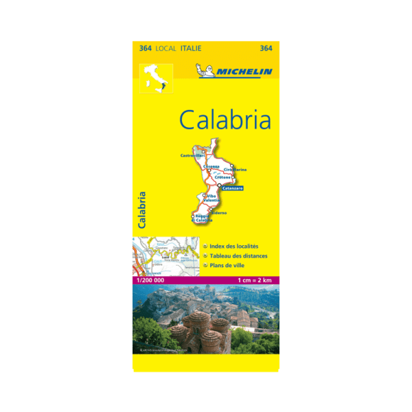 carte local calabria - cartes et guides