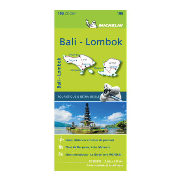 CZ Bali Lombok - cartes et guides Michelin