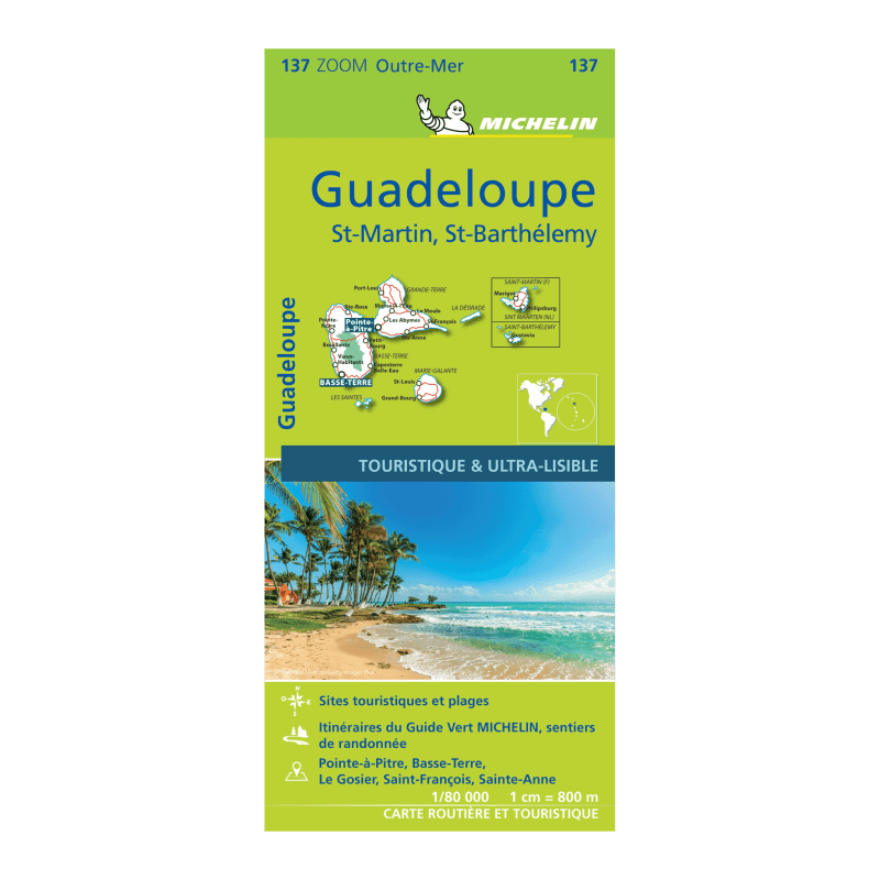 CZ Guadeloupe - cartes et guides Michelin