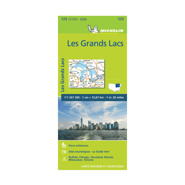 CZ Les grands lacs - cartes et guides Michelin