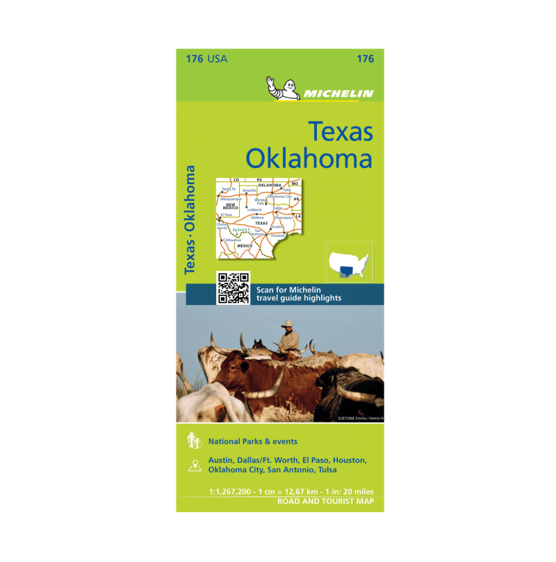 CZ Texas Oklhoma - Cartes et Guides Michelin