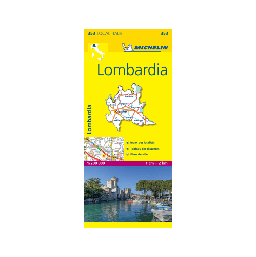 Carte locale 353, "Lombardia" - Michelin