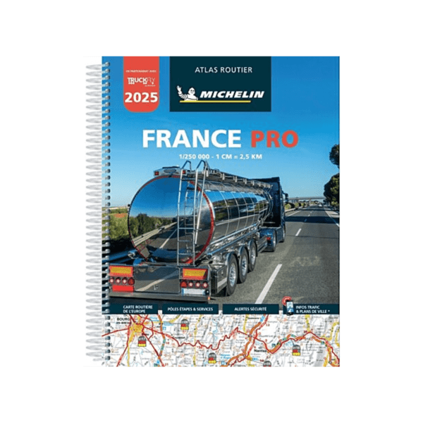 Atlas France Pro 2025 - Cartes et guides Michelin