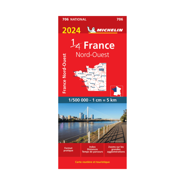 CN France Nord-Ouest - Michelin maps and guides
