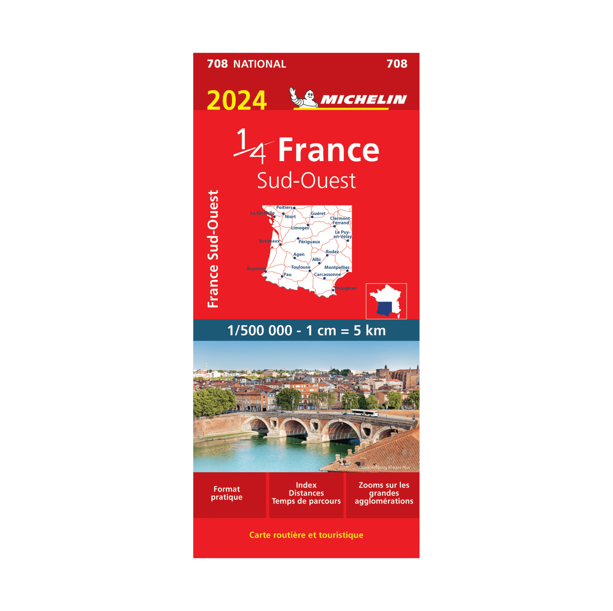 france-sud-ouest-michelin-national-map-708-boutique-de-l-aventure