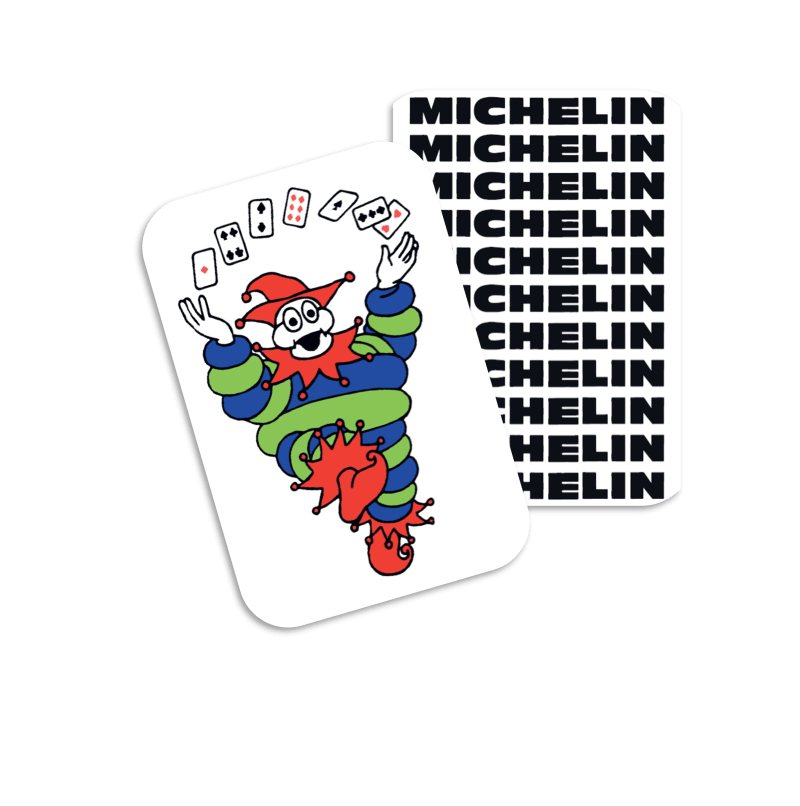 Jeu de cartes Michelin