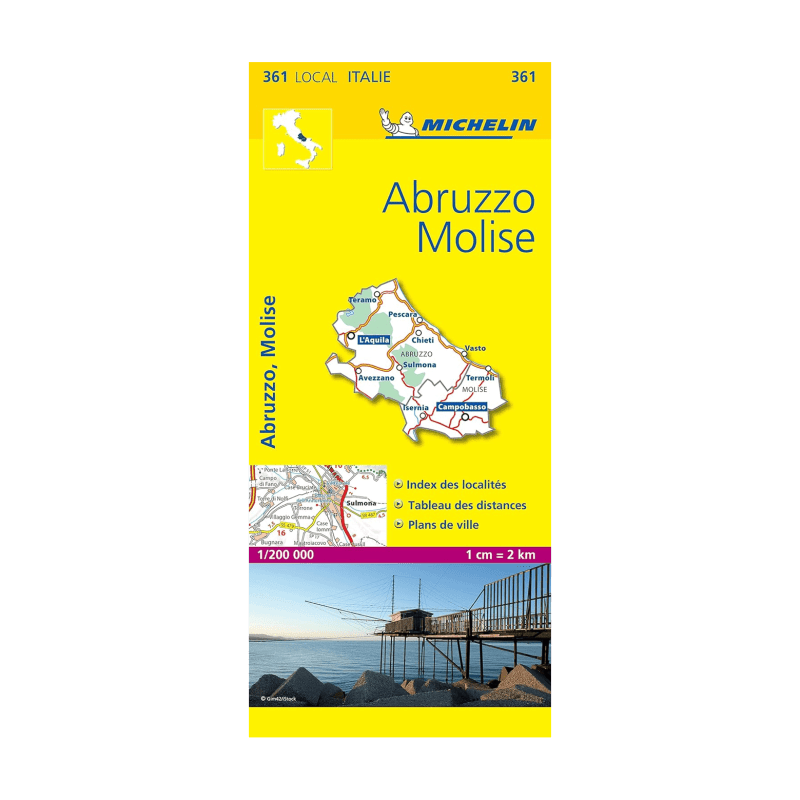Local Map 361 Abruzzo Molise
