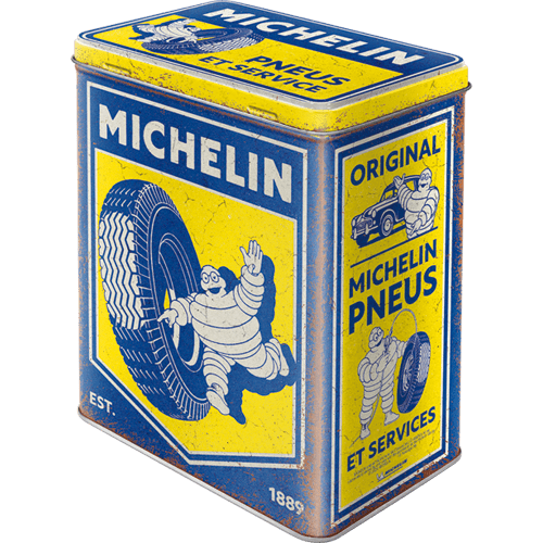 Boite en métal Michelin - Souvenirs