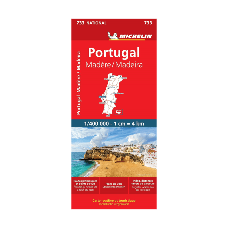 CN Portugal Madère 733 - CARTES ET GUIDES MICHELIN
