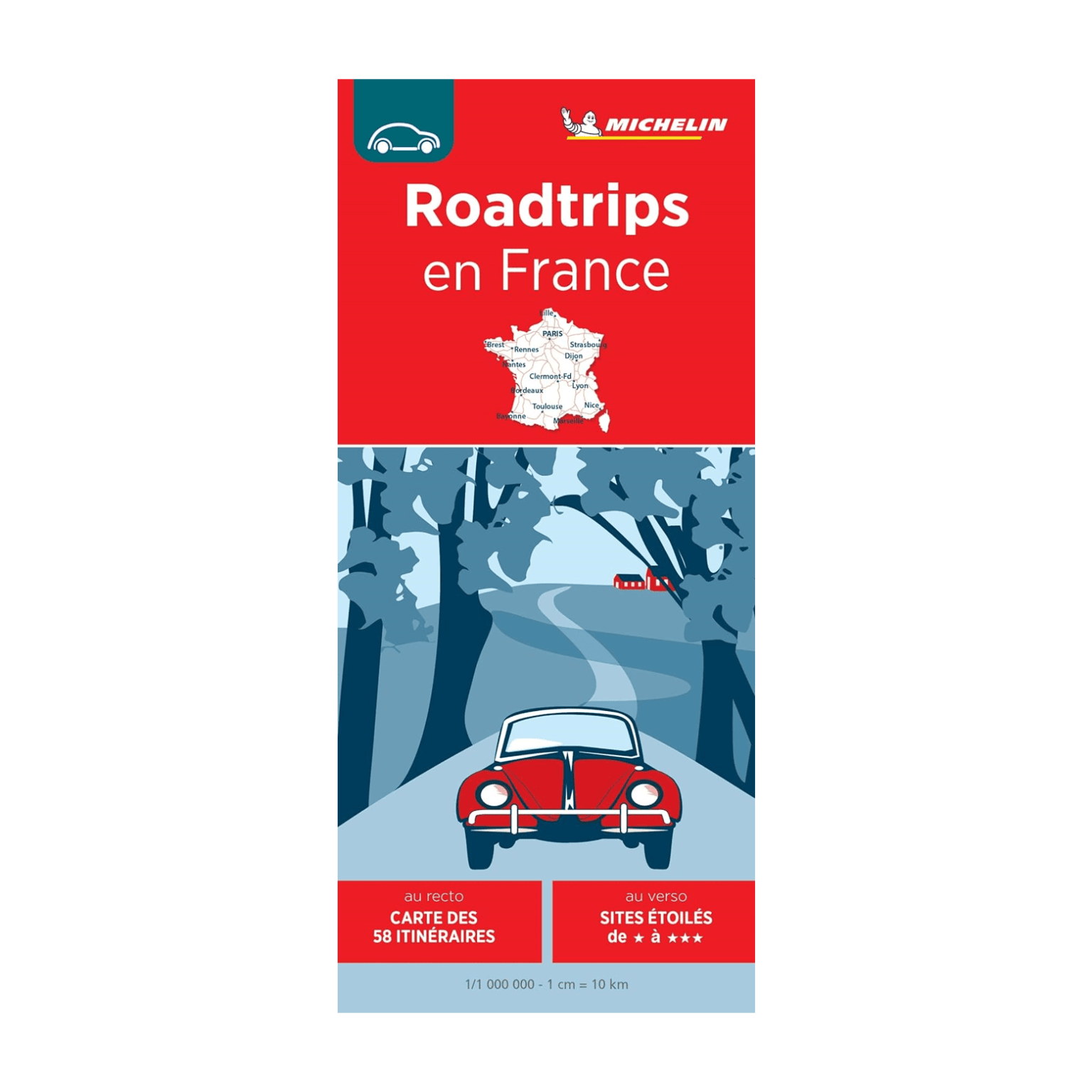 Roadtrips In France Michelin National Map 769 Boutique De Laventure Michelin 5442