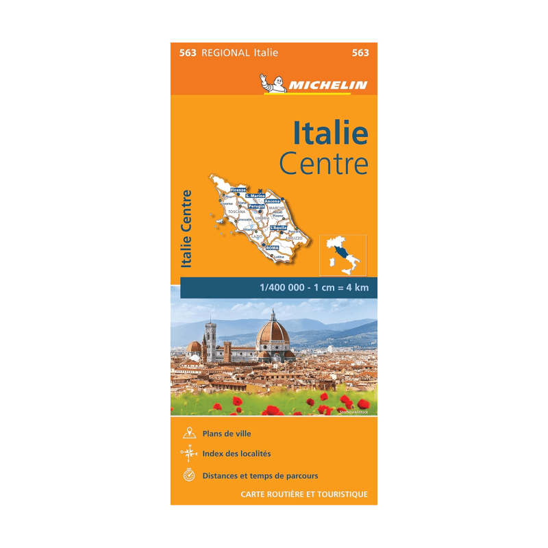 Carte Regionale 563 Italie Centre
