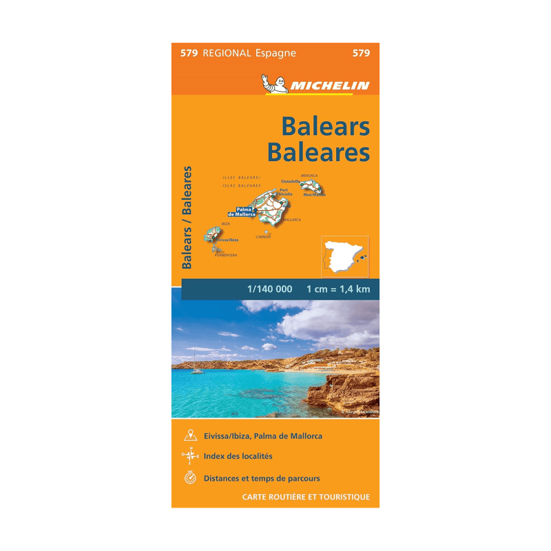 Carte Régionale 579 Baleares
